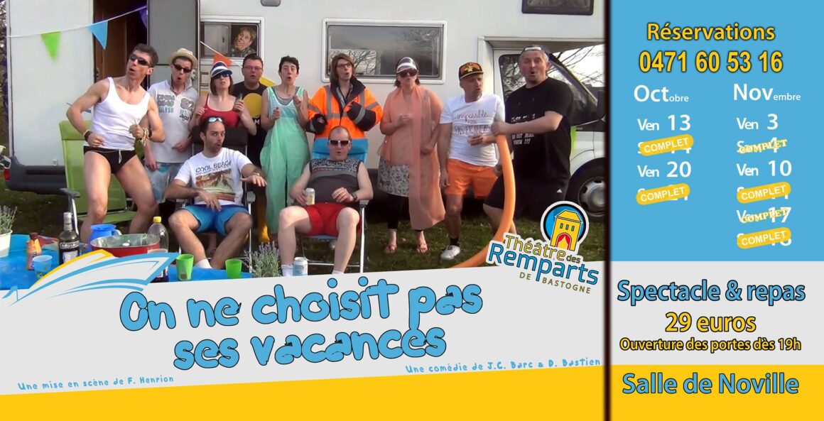 2017 :   On choisit pas ses vacances, (J.-C. Barc et D. Bastien)